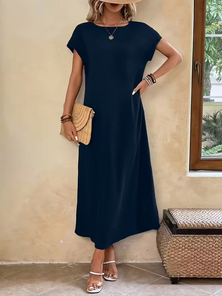 Margaux™ — Robe longue élégante et minimaliste