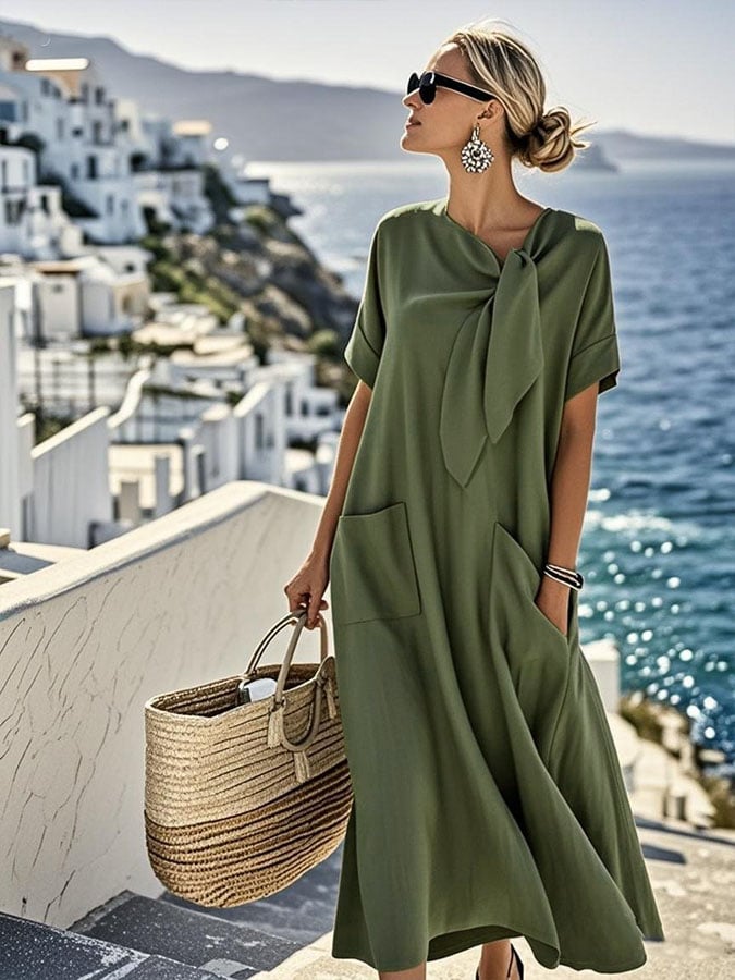 Mireille™ — Robe en coton fluide et estivale