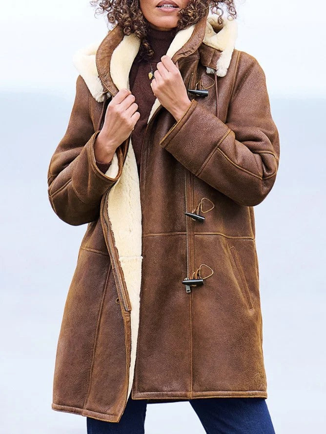 Éléonore™ – Manteau hivernal élégant intemporel féminin