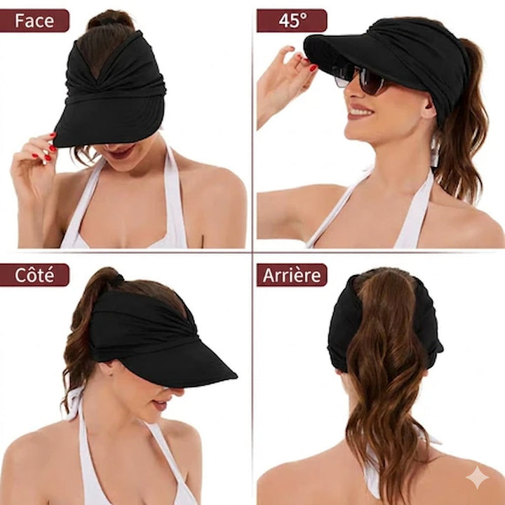 Solarine™ — Visière soleil sport chic protection estivale