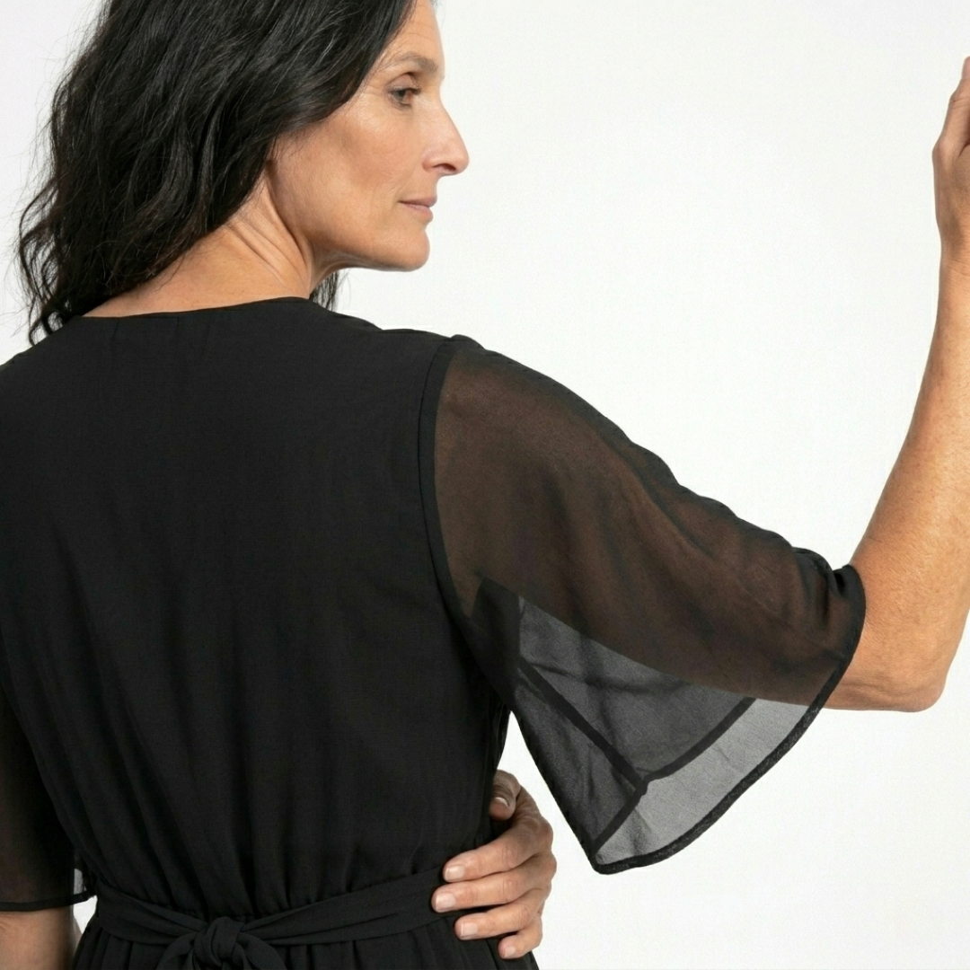 Monique - Robe midi fluide légère