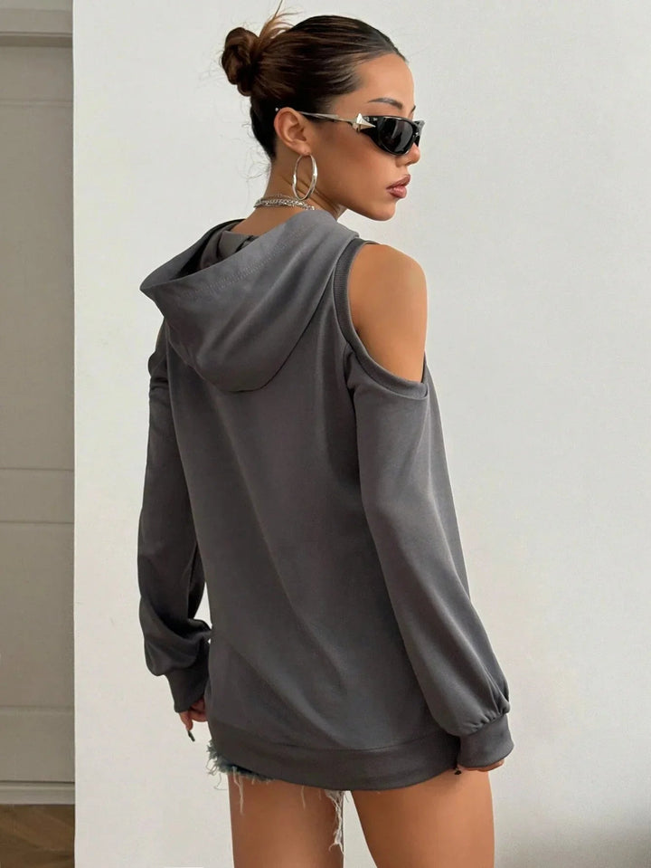 Camélia™ — Sweat élégant aux épaules ajourées