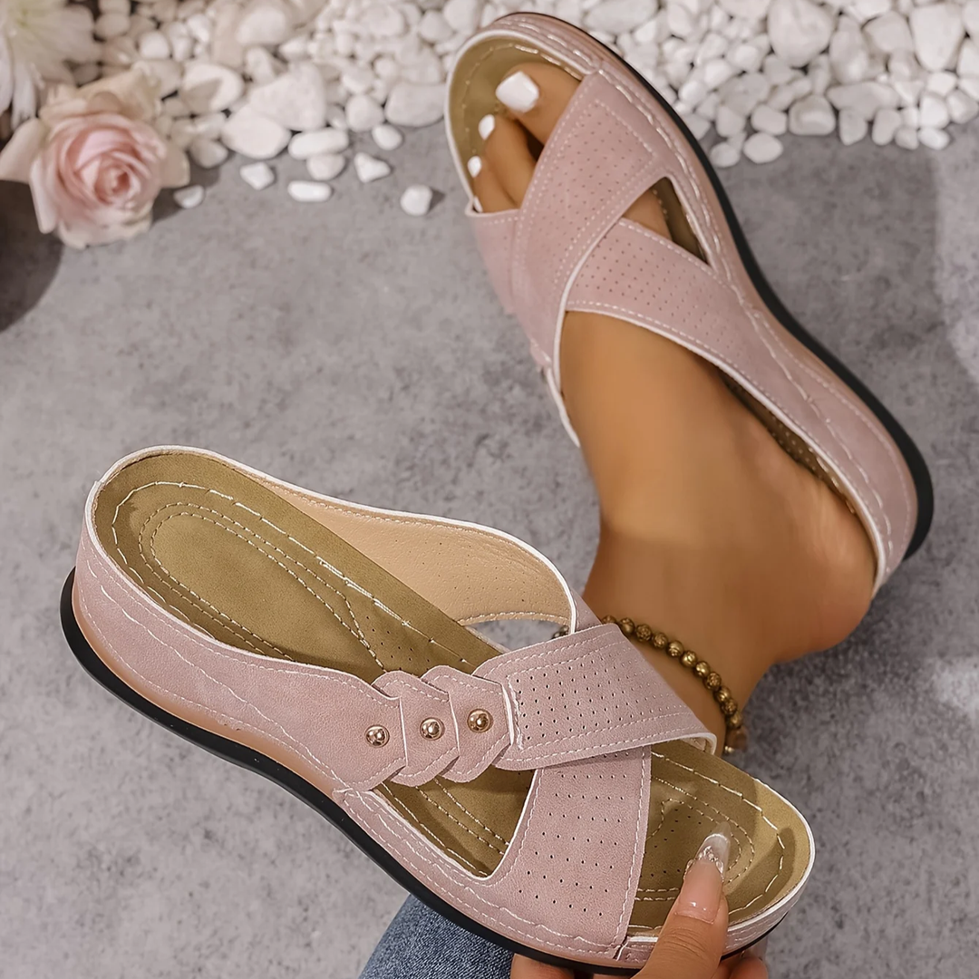 Printessa | Sandales Orthopédiques à Talon Wedge