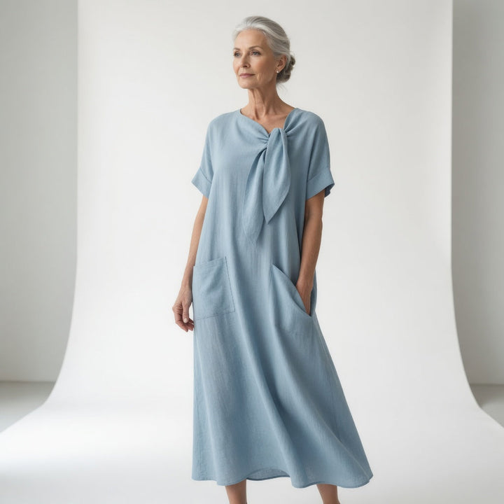 Mireille™ — Robe en coton fluide et estivale