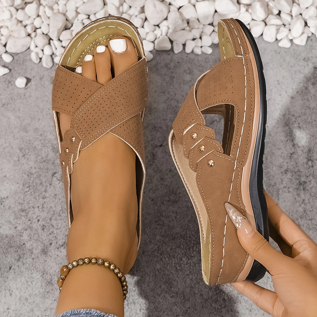 Printessa | Sandales Orthopédiques à Talon Wedge