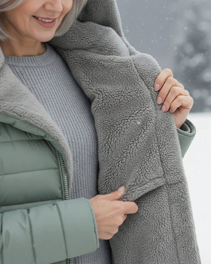 Marguerite™ — Veste matelassée chaude confortable élégante