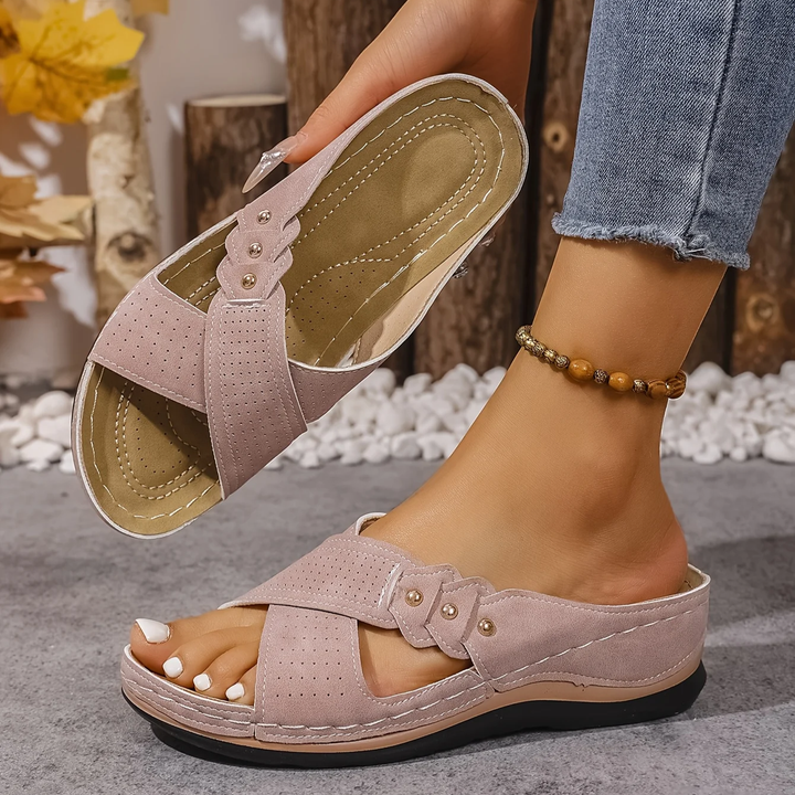 Printessa | Sandales Orthopédiques à Talon Wedge