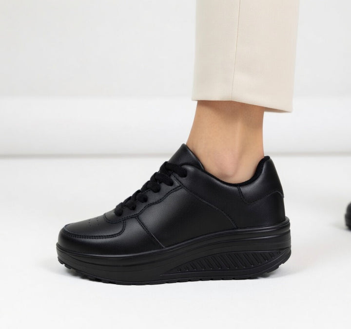 Auréline™ — Baskets compensées élégantes modernes ergonomiques
