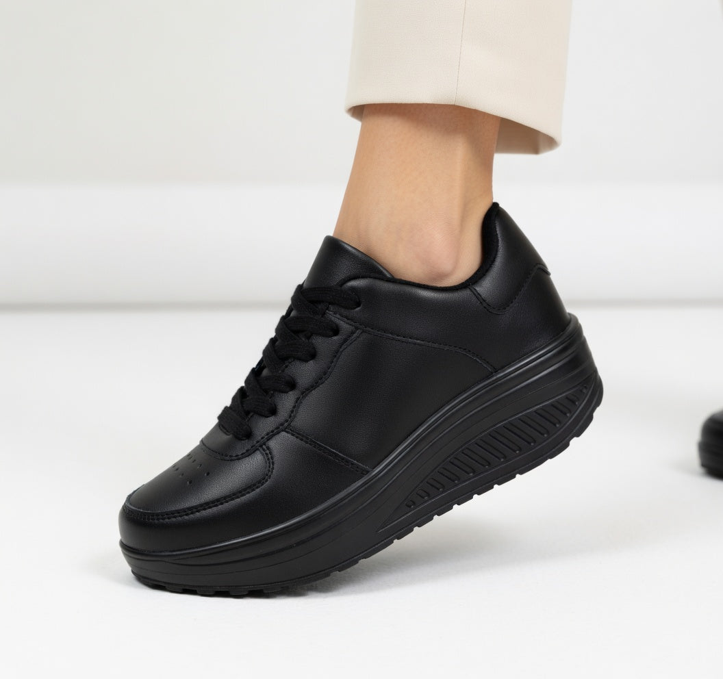 Auréline™ — Baskets compensées élégantes modernes ergonomiques