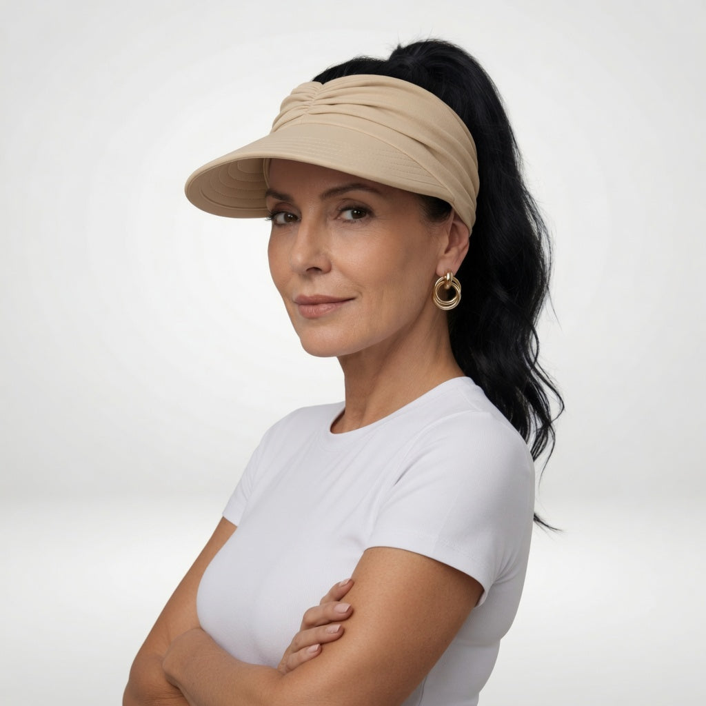 Solarine™ — Visière soleil sport chic protection estivale