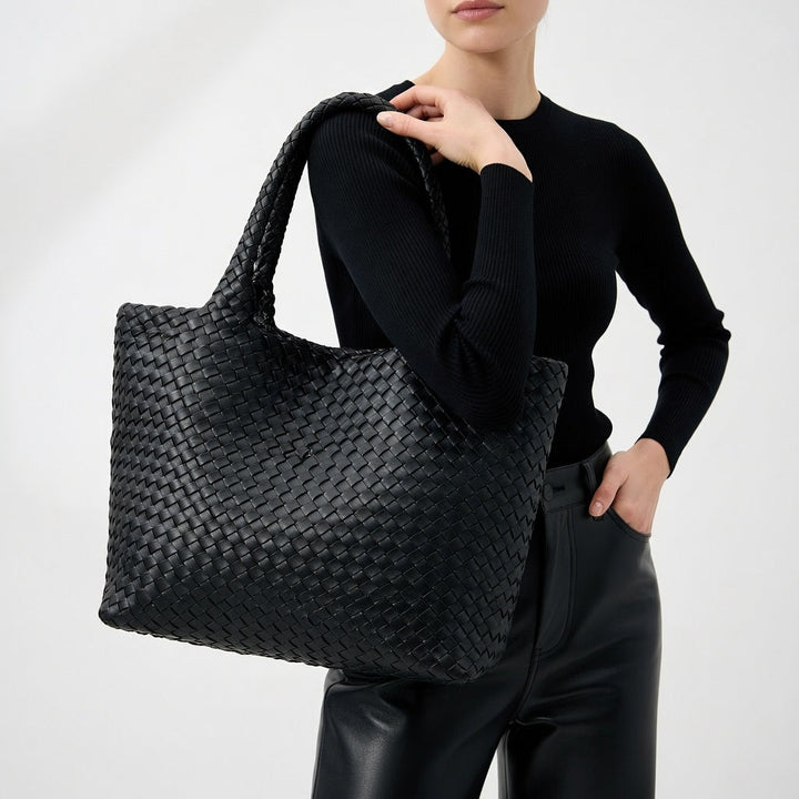 Delphine™ — Sac cabas tressé élégance intemporelle