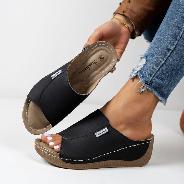 Liorane™ — Sandales compensées élégantes confortables ergonomiques