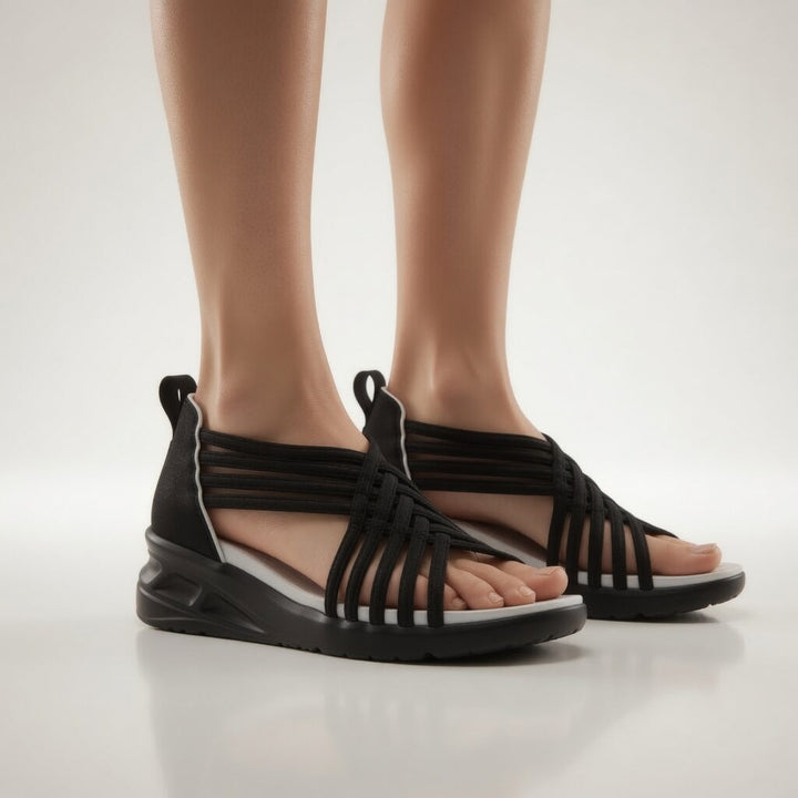 Ondine™ — Sandale tressée ergonomique féminité estivale
