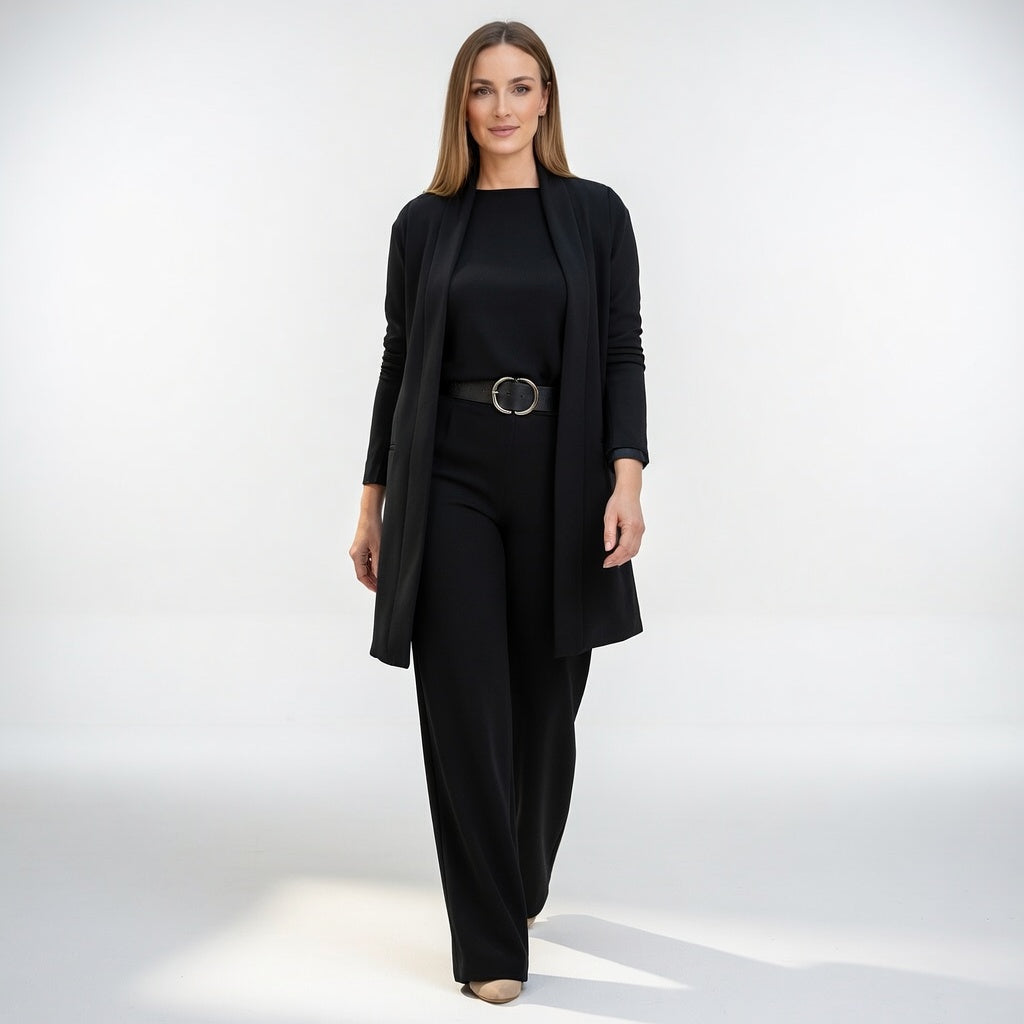 Éloria™ — Ensemble noir élégant structuré moderne