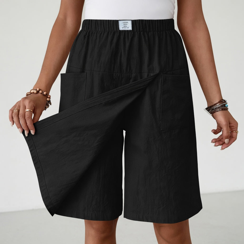 Libertine™ - Skort taille élastique poches liberté active