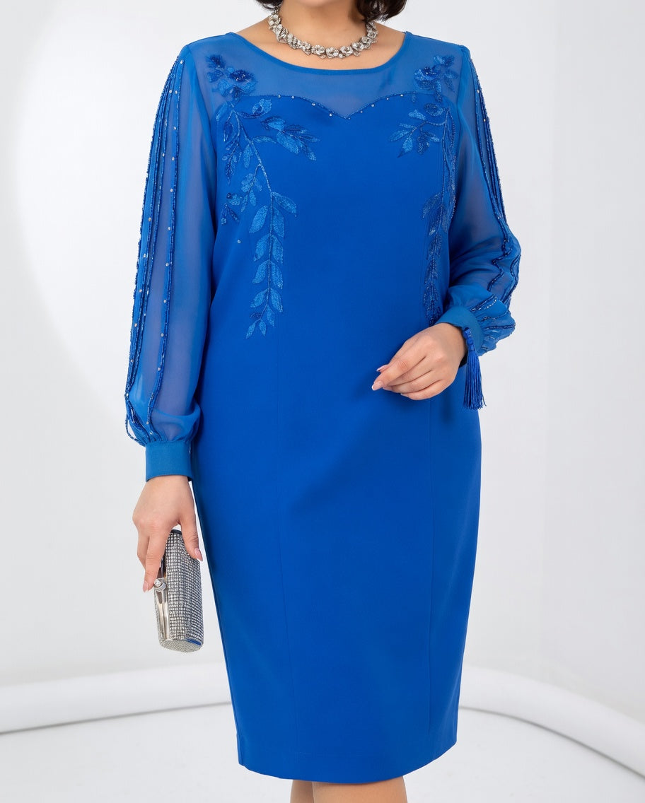 Éloïrine™ — Robe élégante fluide raffinée intemporelle