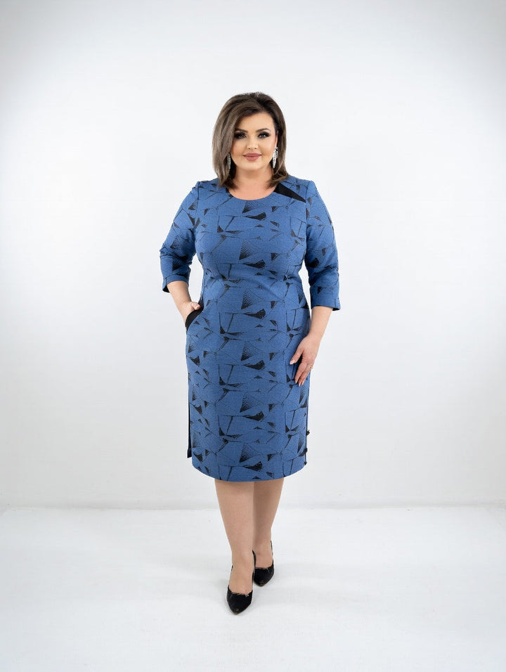Adréliane™ — Robe élégante structurée confortable intemporelle