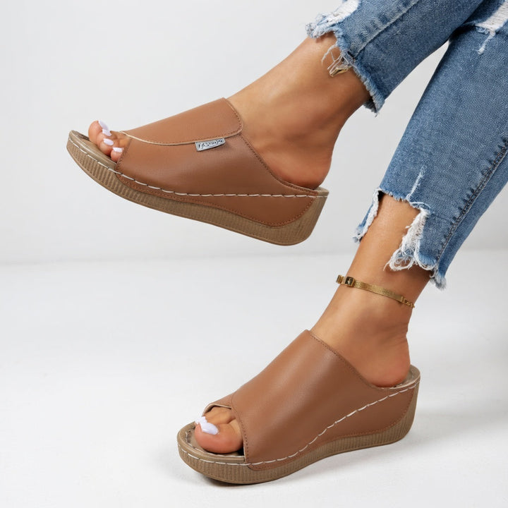 Liorane™ — Sandales compensées élégantes confortables ergonomiques