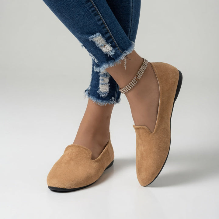 Azélie™ — Mocassin suédé coloré légèreté au quotidien