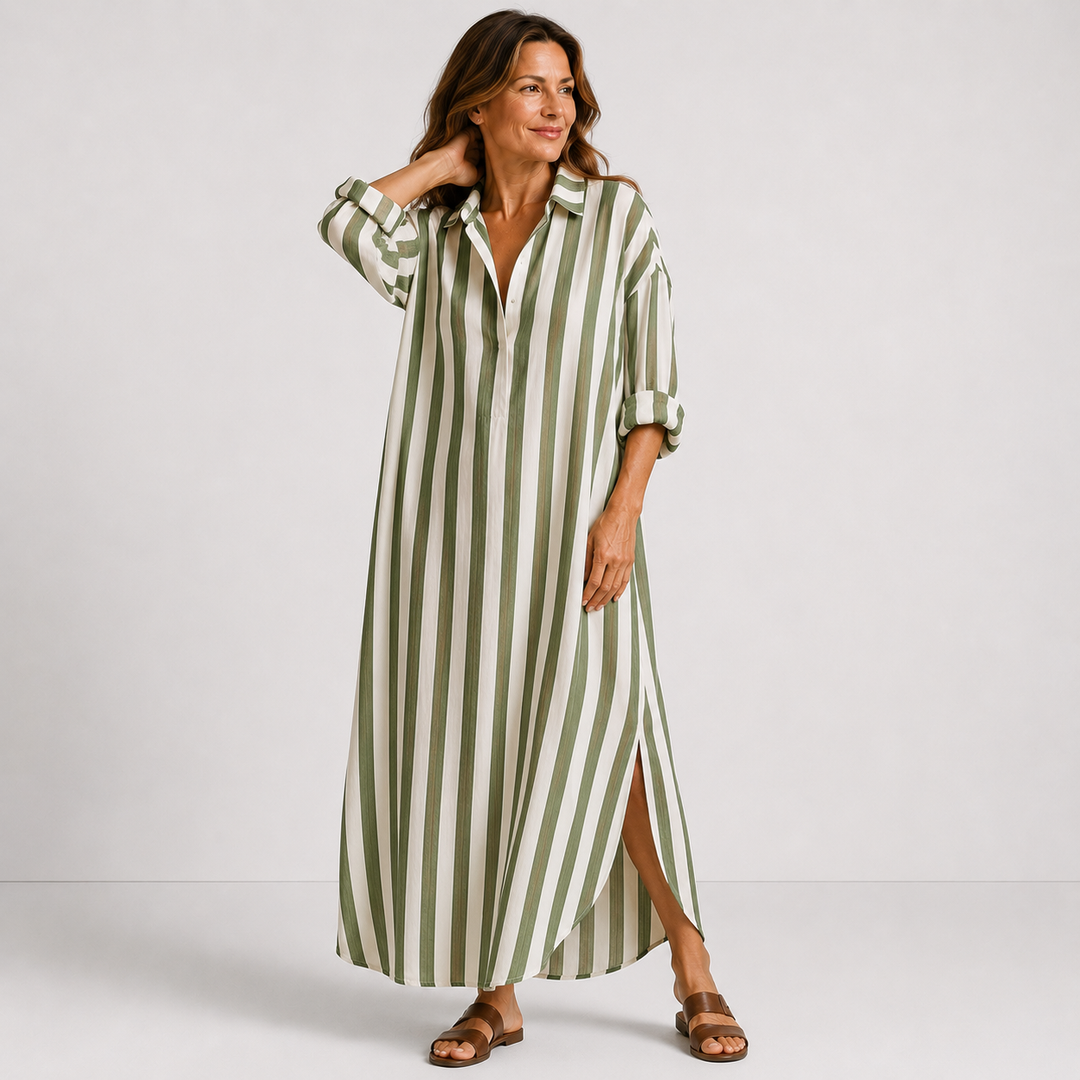 Pascale - Robe chemise longue