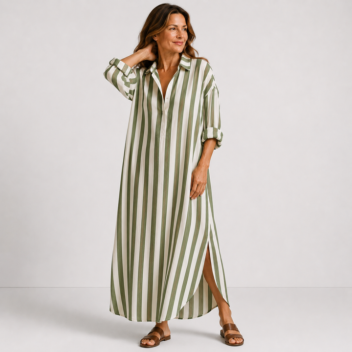 Pascale - Robe chemise longue