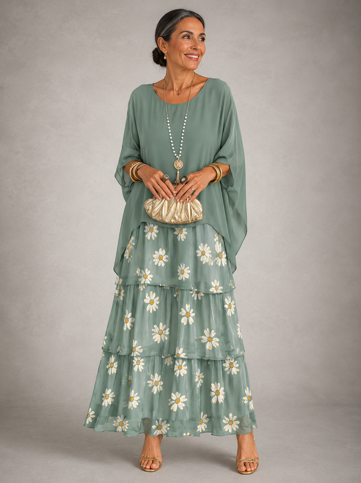 Matilda | Robe longue élégante aux lignes fluides