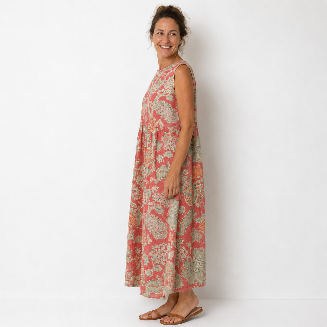 Béatrice - Robe midi florale