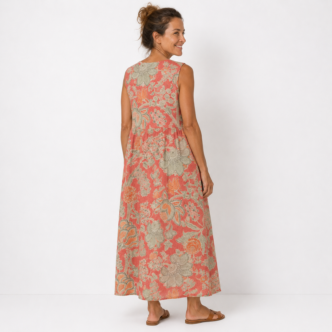 Béatrice - Robe midi florale
