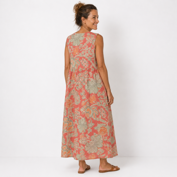 Béatrice - Robe midi florale