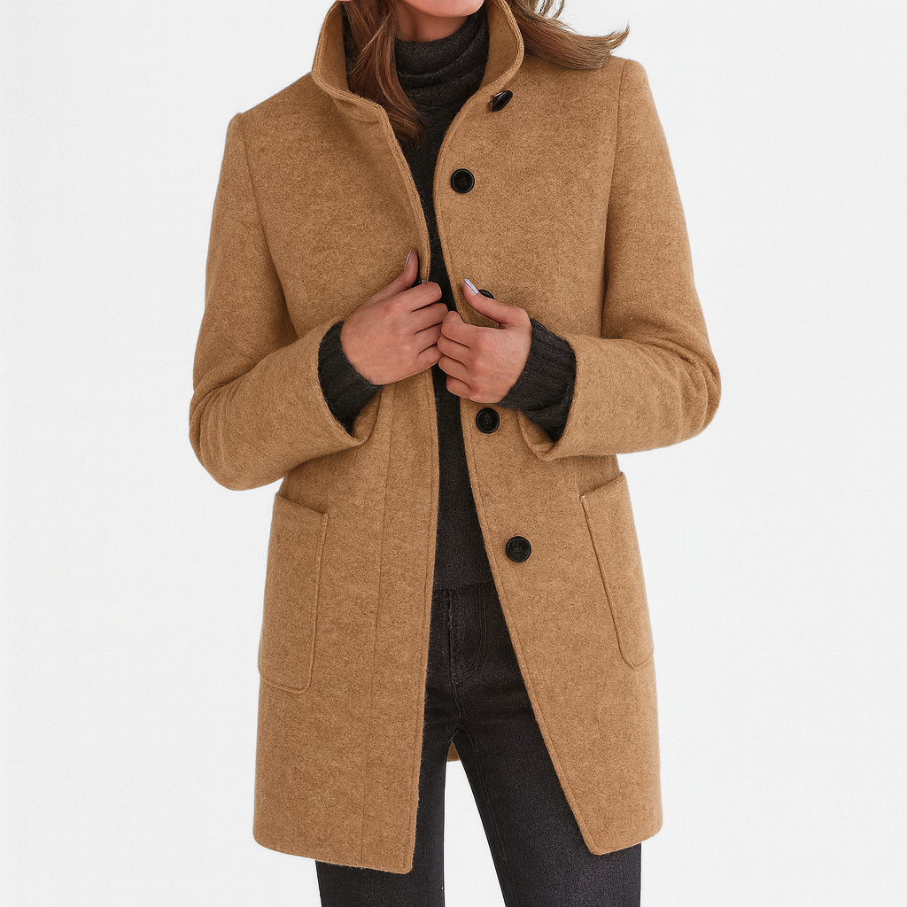 Lidiane™ | La veste à col haut élégante et réconfortante