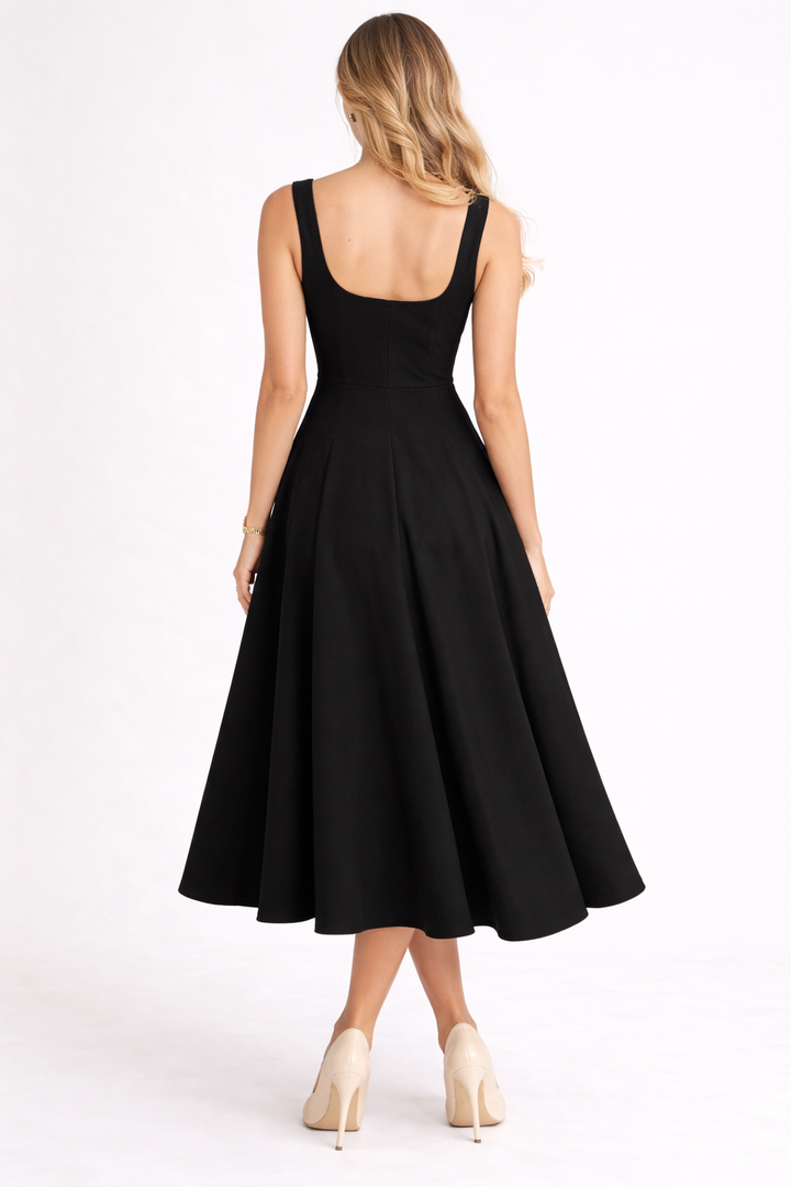 ALIZÉE - Robe Midi Soleil