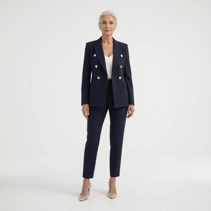 Odette™ — Tailleur pantalon chic fluide