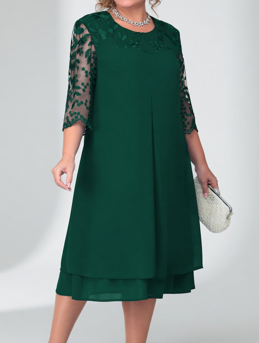 Rosévaine™ — Robe dentelle élégante cérémonie raffinée