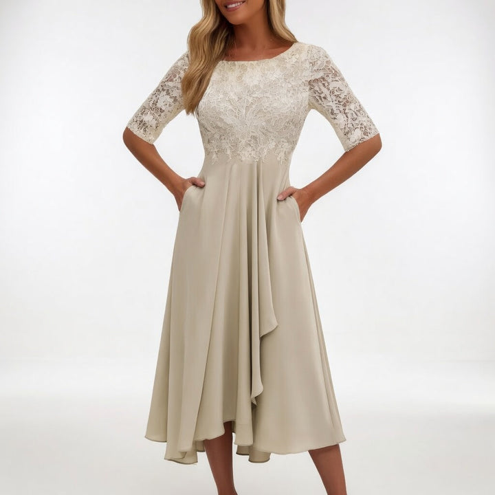 Séraphine™ — Robe midi dentelle élégance intemporelle