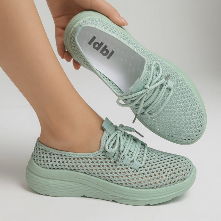 Éloïsette™ — Sneaker ajourée lacets plateforme légèreté féminine