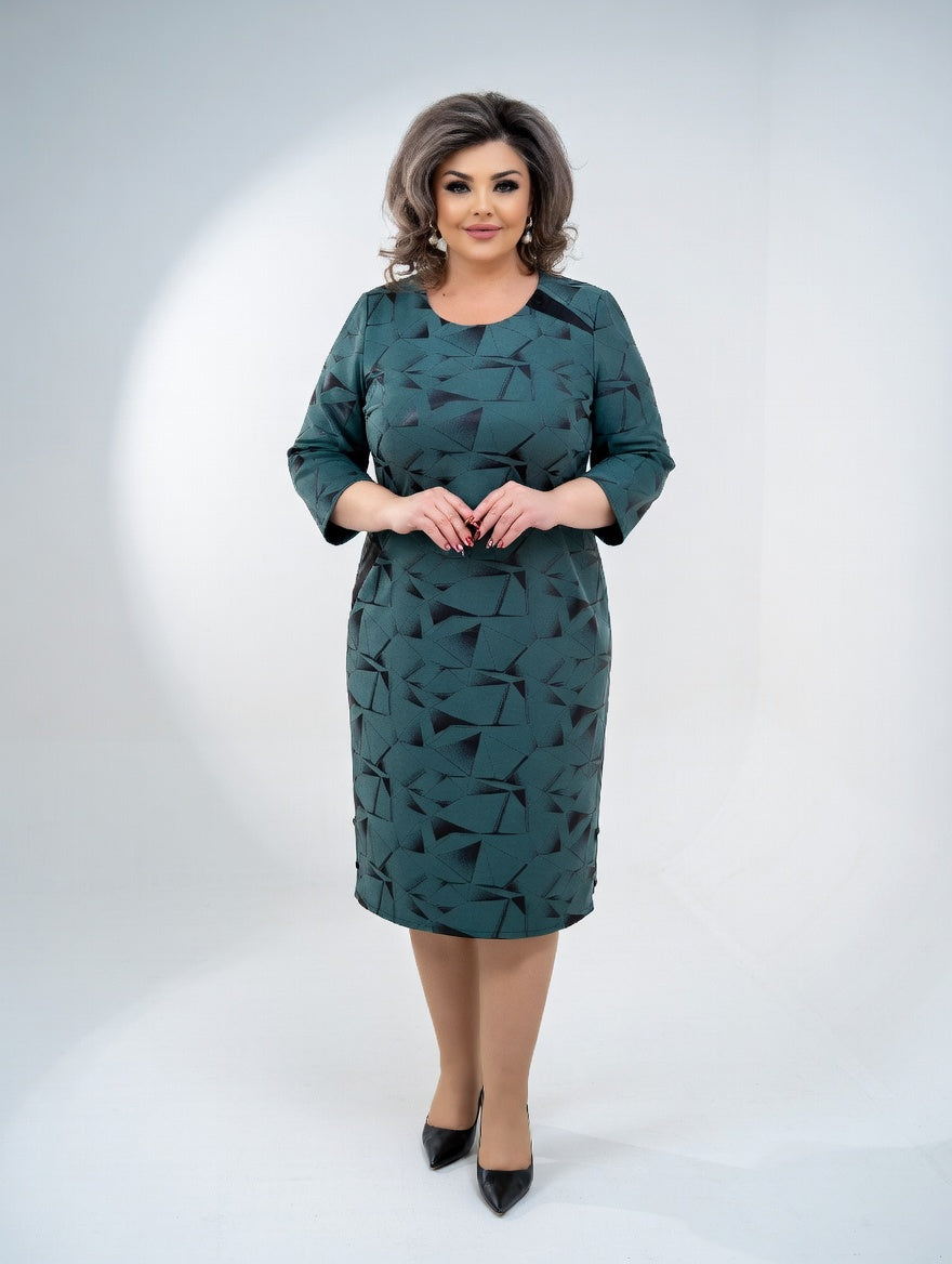Adréliane™ — Robe élégante structurée confortable intemporelle