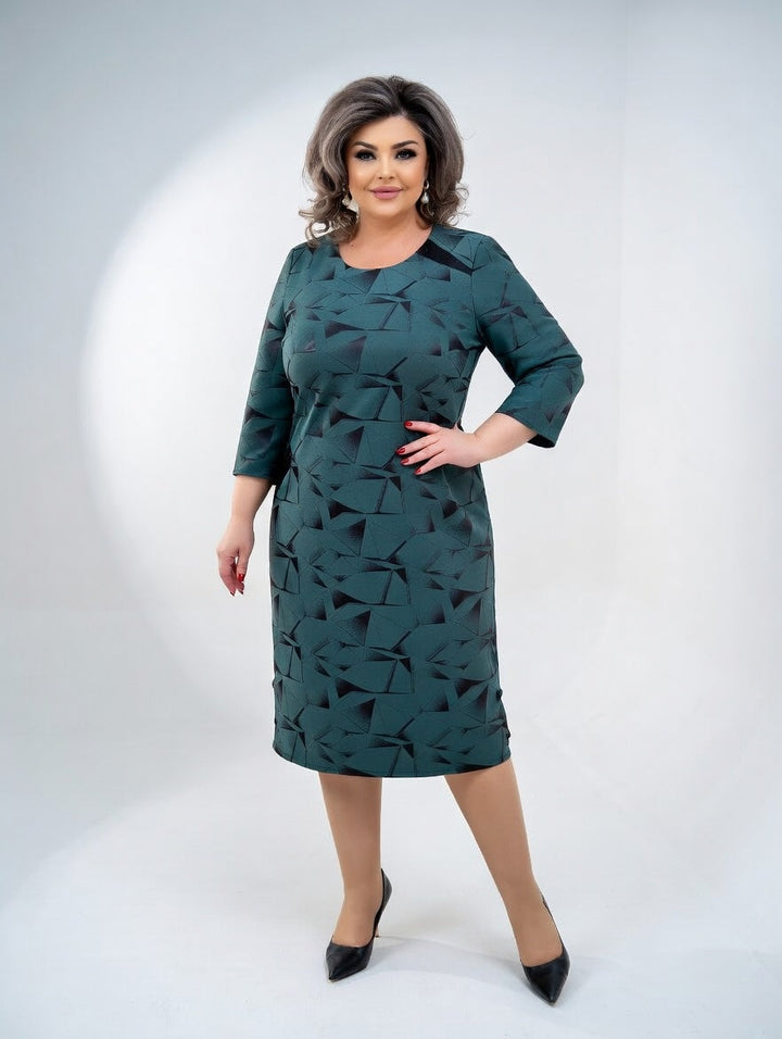 Adréliane™ — Robe élégante structurée confortable intemporelle