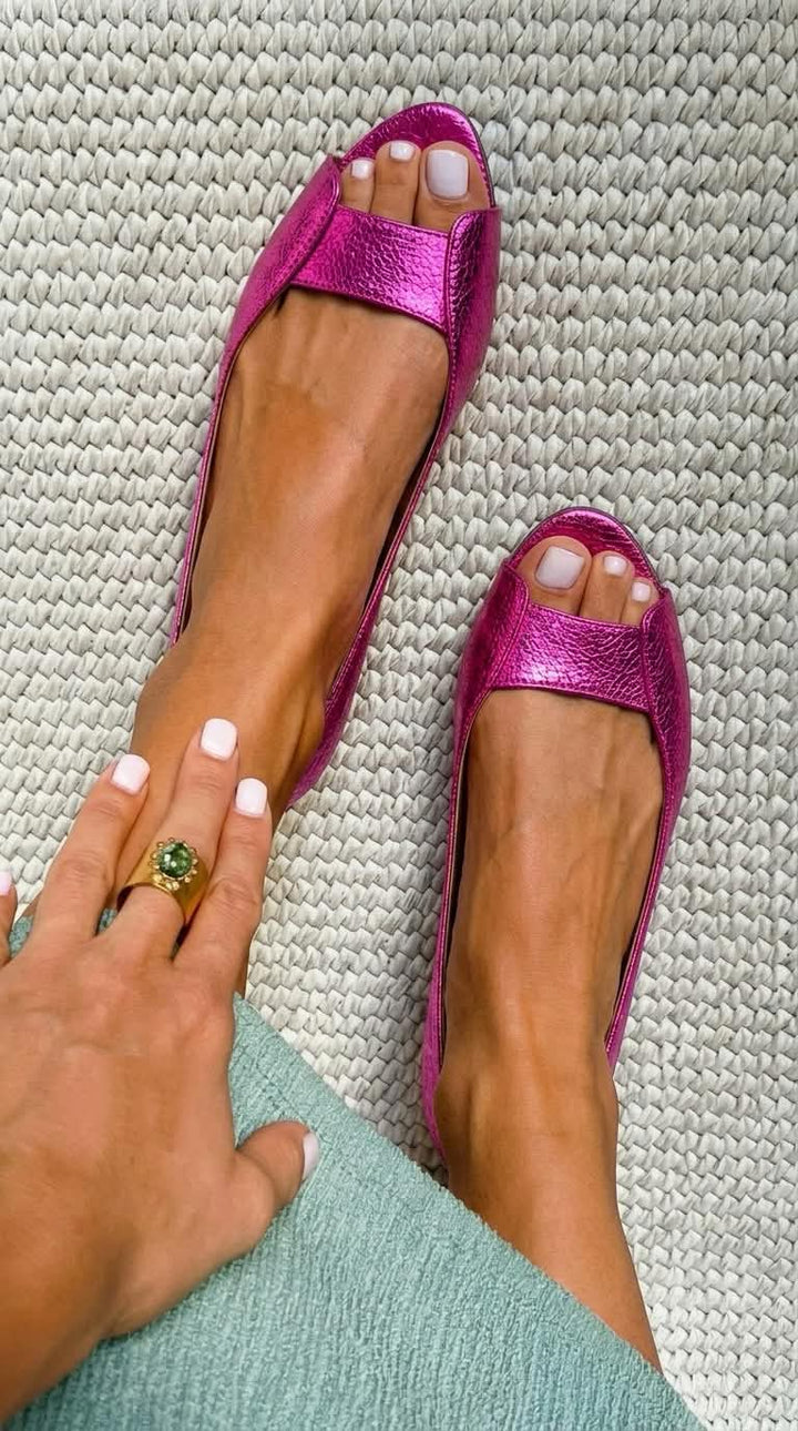 Adelina | Sandales Dorées Comfort Chic