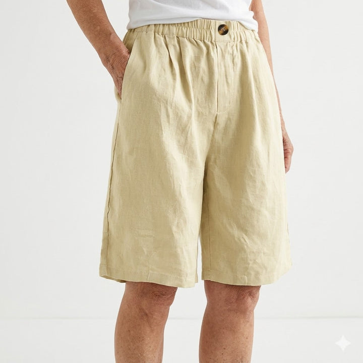 Wandeline™ — Short large taille élastique confort estival naturel