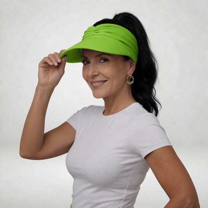 Solarine™ — Visière soleil sport chic protection estivale
