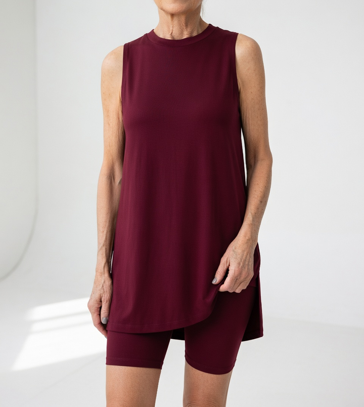 Félicité™ — Ensemble short et top sans manches fluide