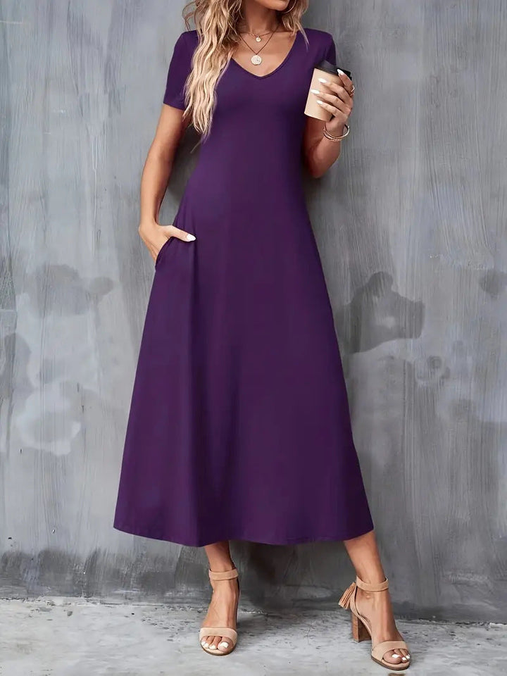Viola™ — Robe longue fluide et élégante