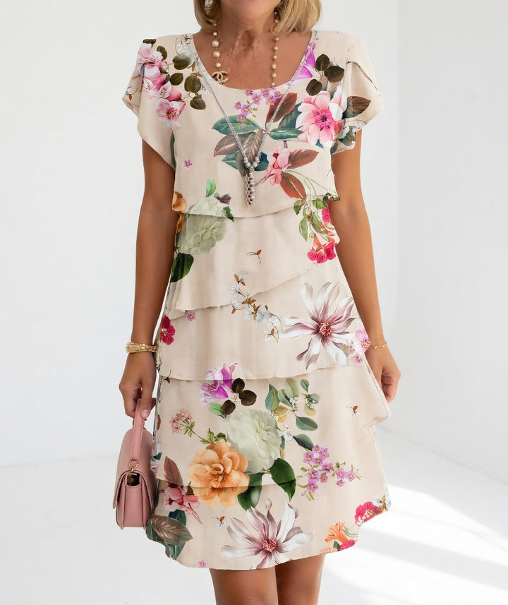 Floréline™ — Robe florale légère élégante estivale