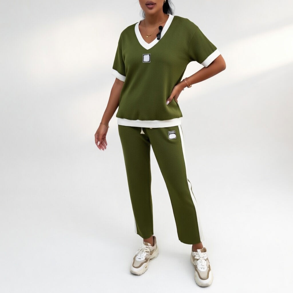 Célestine™ — Ensemble contrasté moderne élégant confortable