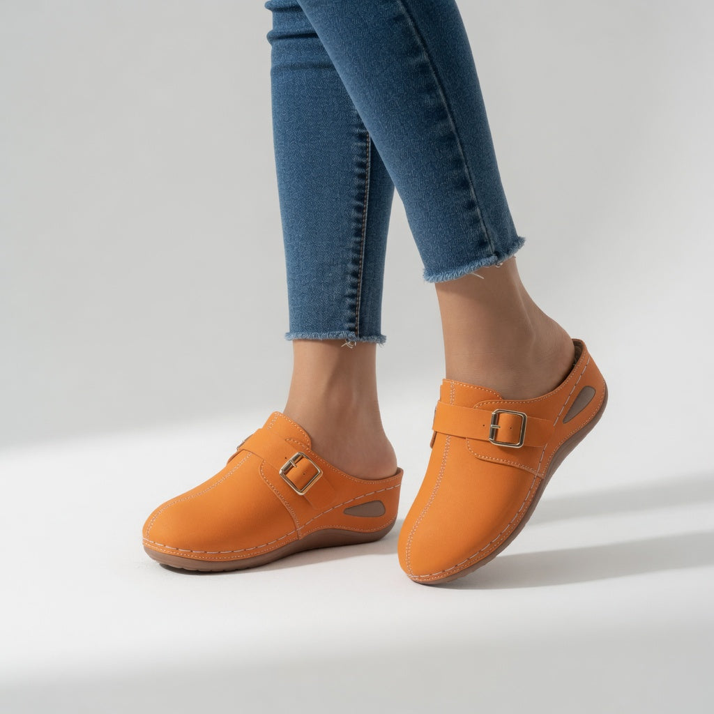 Fleurine™ — Sabot boucle coloré confort naturel quotidien