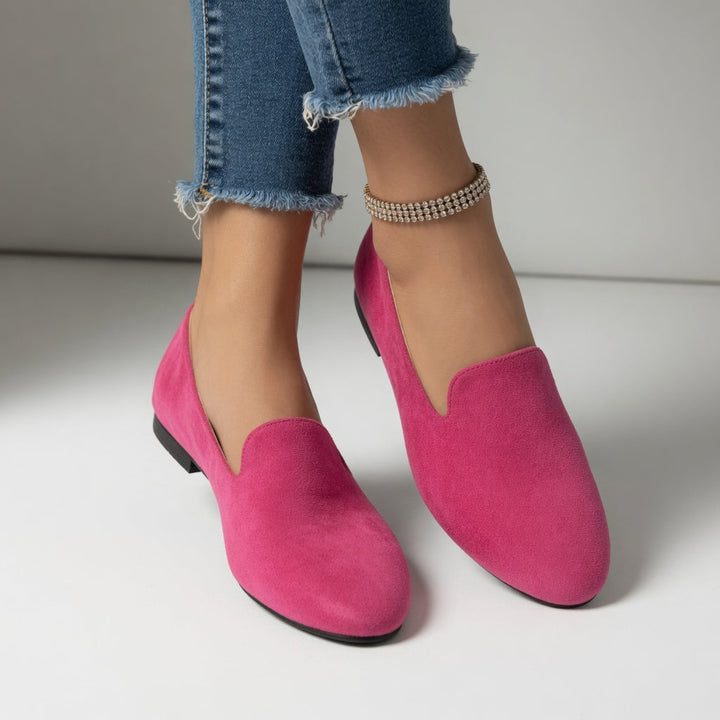 Azélie™ — Mocassin suédé coloré légèreté au quotidien