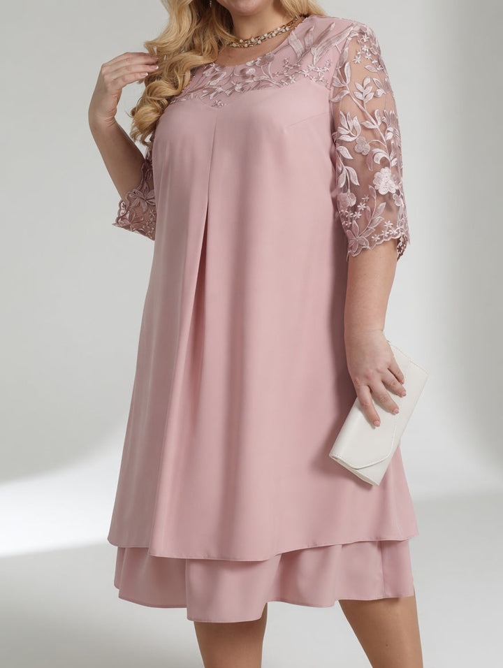 Rosévaine™ — Robe dentelle élégante cérémonie raffinée