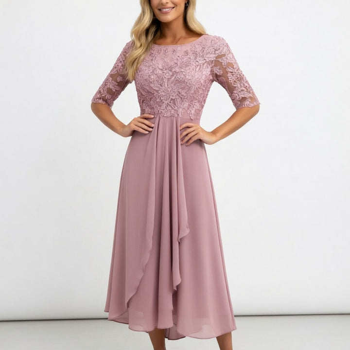Séraphine™ — Robe midi dentelle élégance intemporelle