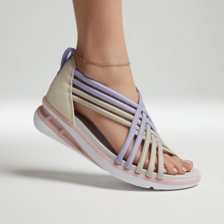 Ondine™ — Sandale tressée ergonomique féminité estivale