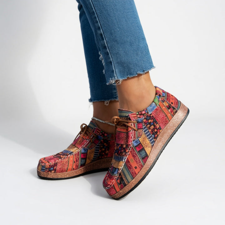 Éthéline™ — Mocassins imprimés artistiques confort quotidien